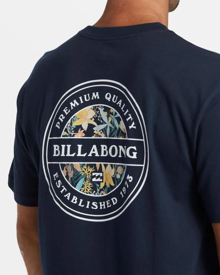 Billabong TShirts Rotor Tshirt Navy 8211 Men Billabong TShirts Rotor Tshirt Navy 8211 Men