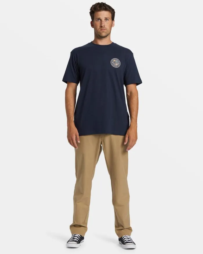 Billabong TShirts Rotor Tshirt Navy 8211 Men Billabong TShirts Rotor Tshirt Navy 8211 Men
