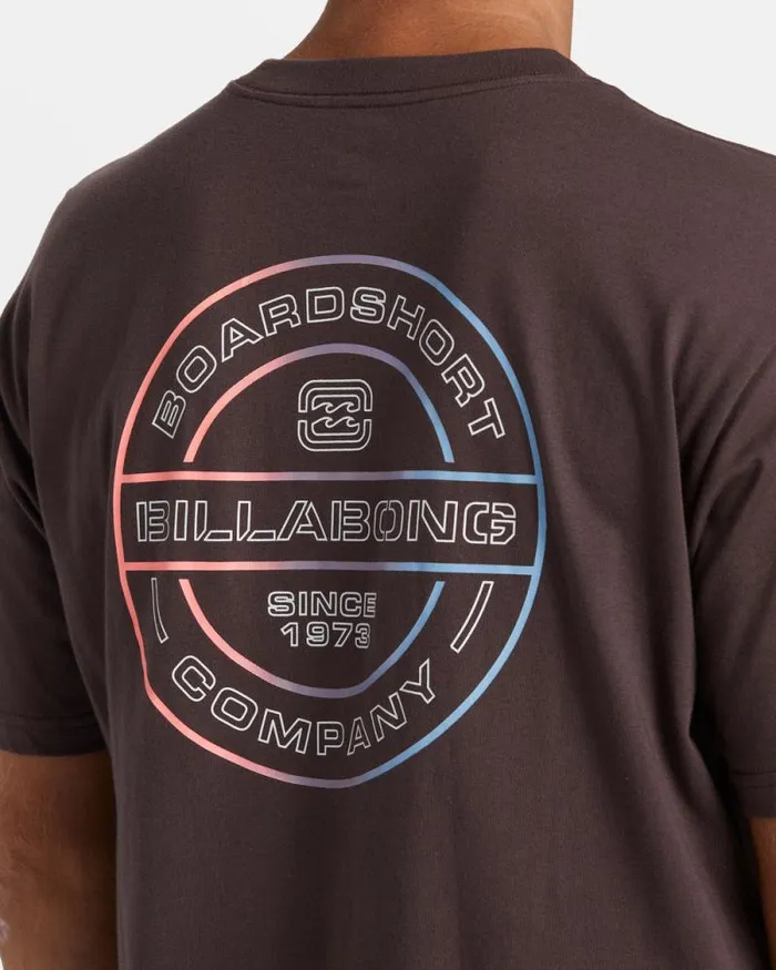 Billabong TShirts Rotor Tshirt Plum 8211 Men Billabong TShirts Rotor Tshirt Plum 8211 Men