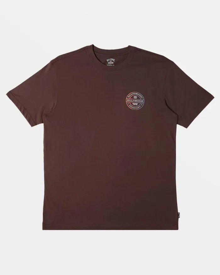 Billabong TShirts Rotor Tshirt Plum 8211 Men Billabong TShirts Rotor Tshirt Plum 8211 Men