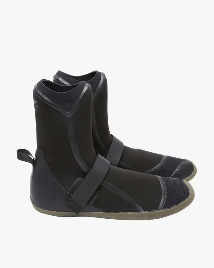 Billabong Wetsuit Accessories 5mm Furnace Round Toe Wetsuit Boots Black 8211 Men