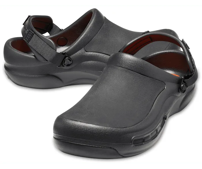 Bistro Pro LiteRide Work Clog Black Men Crocs Clogs