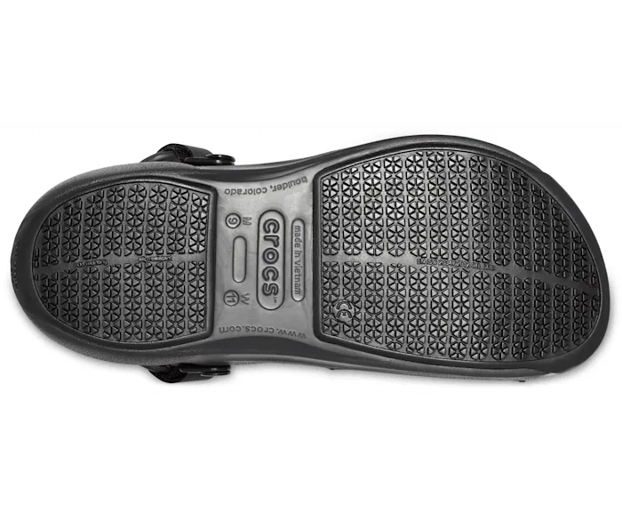 Bistro Pro LiteRide Work Clog Black Men Crocs Clogs