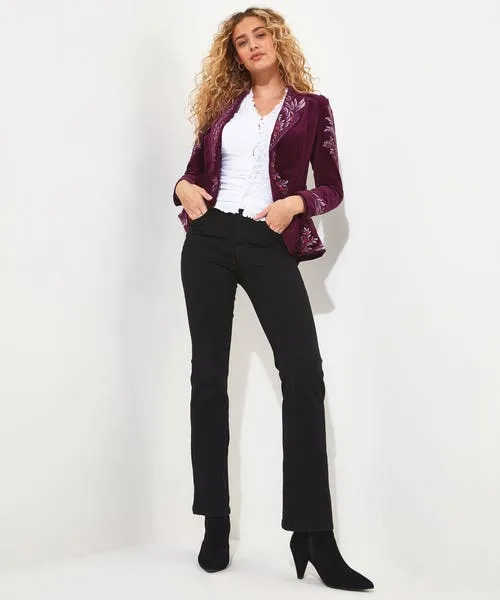 Black Bootcut Jeans Black Apparel Jeans and Trousers Joebrowns