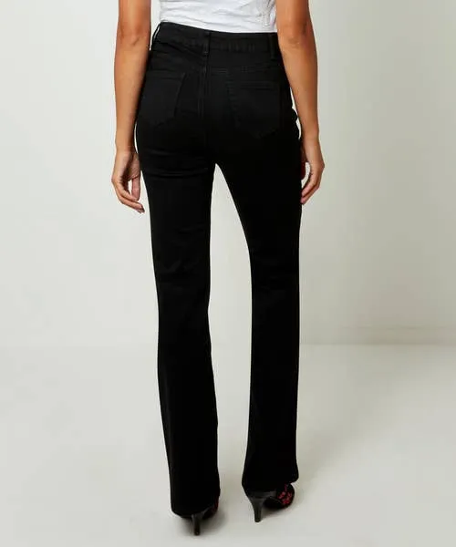 Black Bootcut Jeans Black Apparel Jeans and Trousers Joebrowns