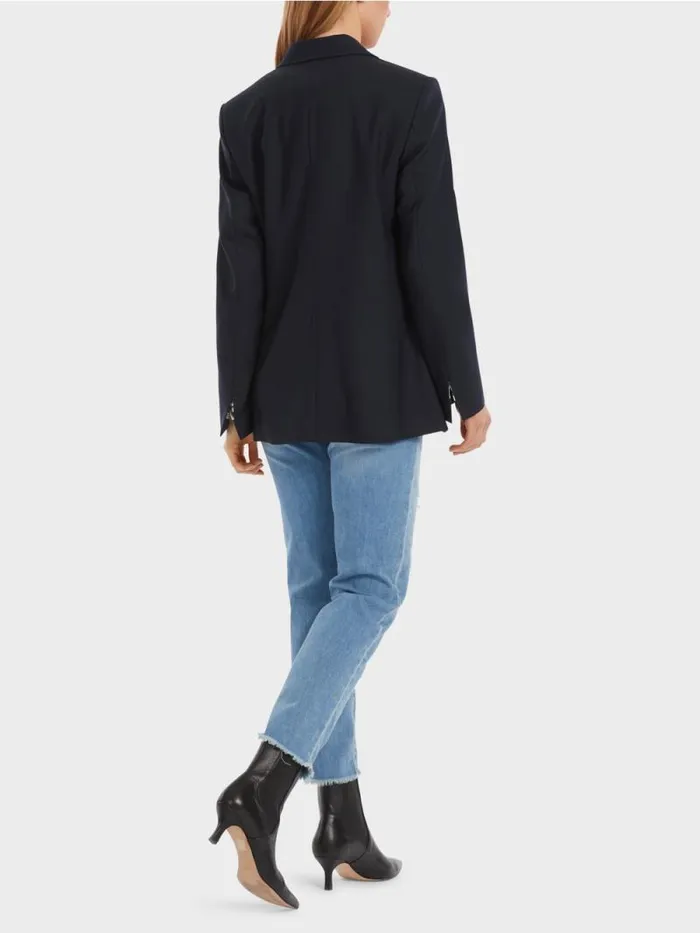 Blazer Damen Marc Cain Zweireihiger Blazer Midnight Blue