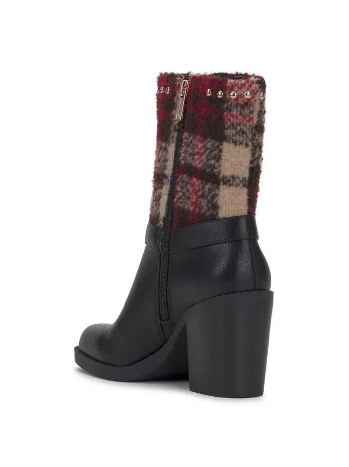 Boots and Booties Shoes Jessica Simpson Bernique Bootie In Red Plaid