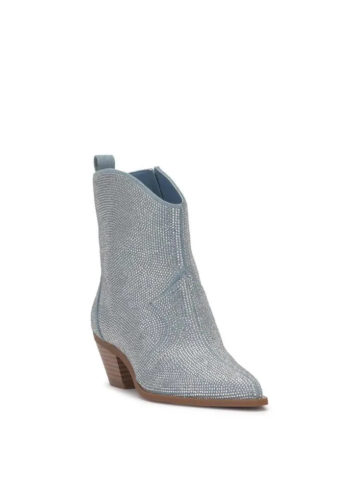 Boots and Booties Shoes Jessica Simpson Ostelle Western Bootie In Denim