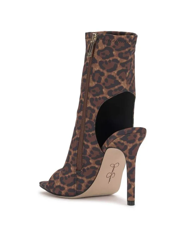 Boots and Booties Shoes Jessica Simpson Ozoria High Heel Bootie In Leopard
