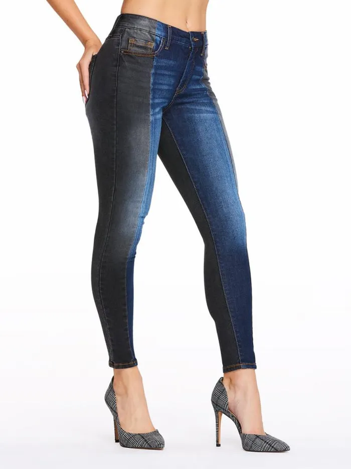 Bottoms Clothing Jessica Simpson Adored Ankle Skinny Jeans In Mesmerized Black