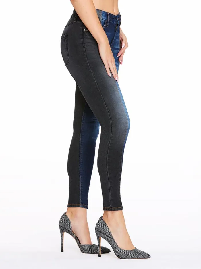 Bottoms Clothing Jessica Simpson Adored Ankle Skinny Jeans In Mesmerized Black