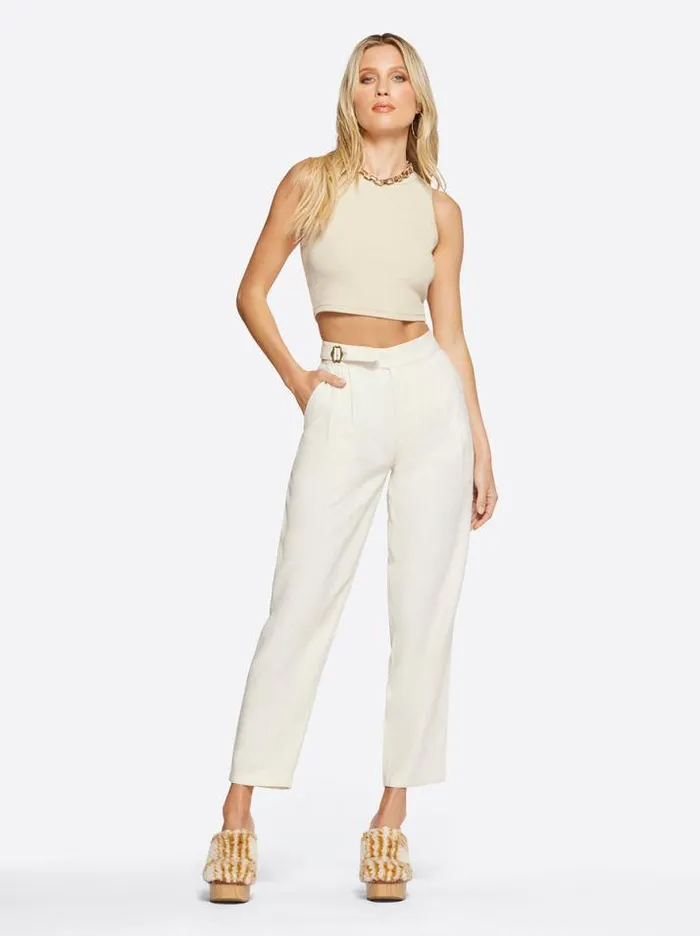Bottoms Clothing Jessica Simpson Enola Utility Pants In Parchment