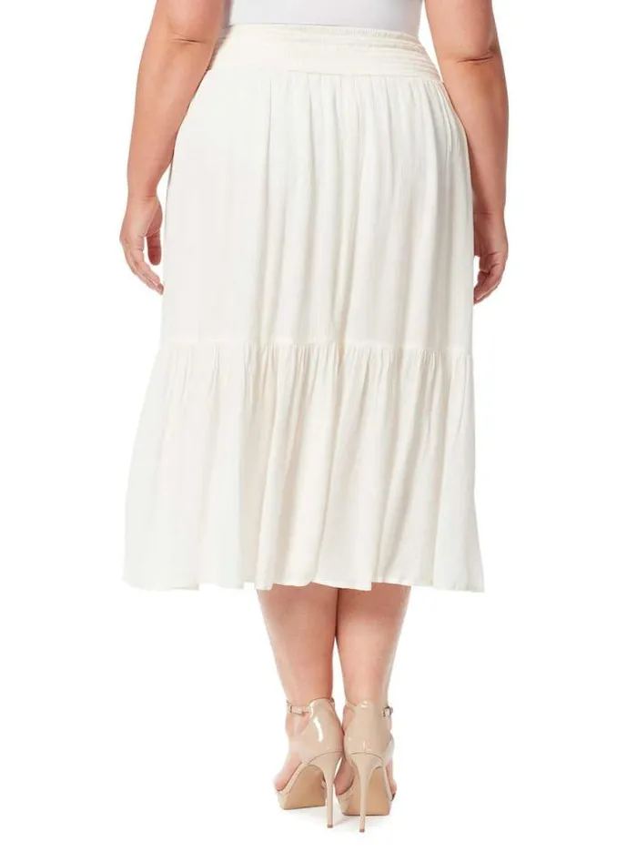 Bottoms Clothing Jessica Simpson Kelsie Skirt In Gardenia