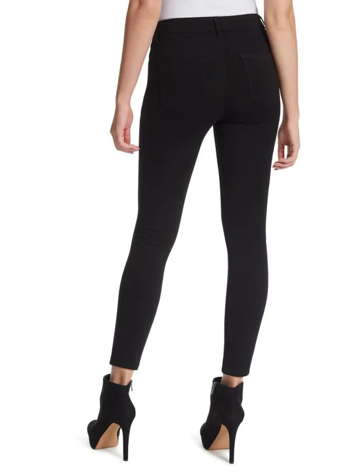 Bottoms Clothing Jessica Simpson Kiss Me Super Skinny Jeans In Black Ponte
