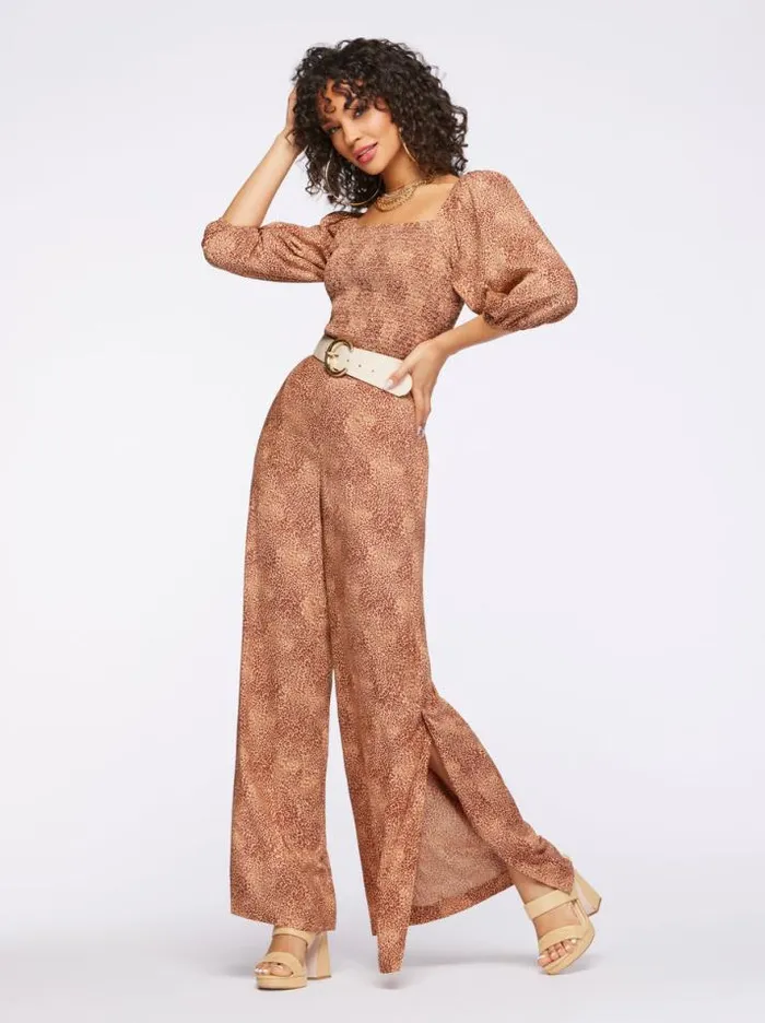 Bottoms Clothing Jessica Simpson Shaye Pant In Winding Leopard