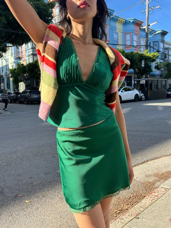 Brianna Skirt Emerald Bottoms Lisa Says Gah Women