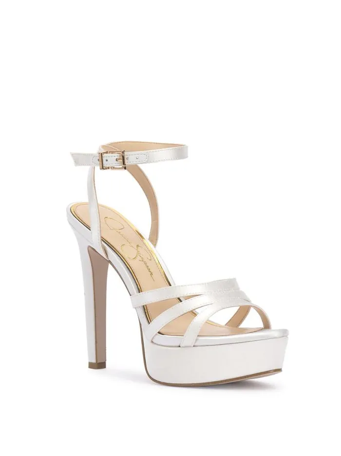 Bridal Shoes Jessica Simpson Balina High Heel In White
