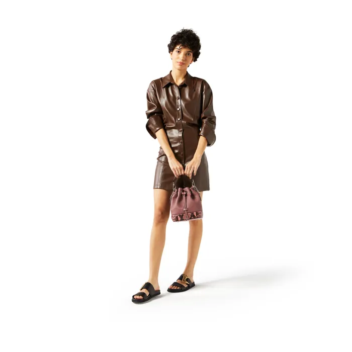 Bucket Bag Multico Magnolia Women Lancel Bucket Bags Bucket Bag Multico Magnolia Women Lancel Bucket Bags
