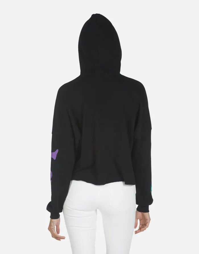Cambry Peace Love Camel Black Women039s Lauren Moshi Hoodies