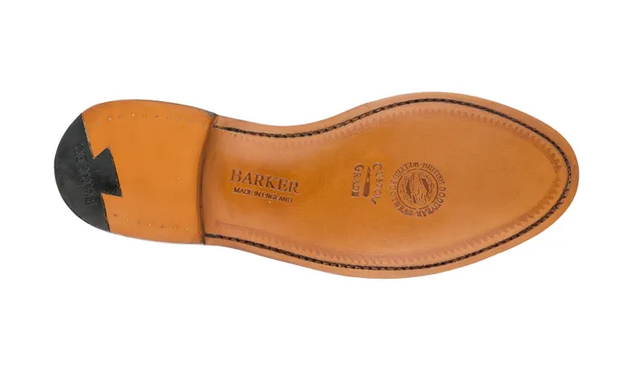 Caruso 8211 Burgundy HiShine Men Barker Shoes Mens Loafers