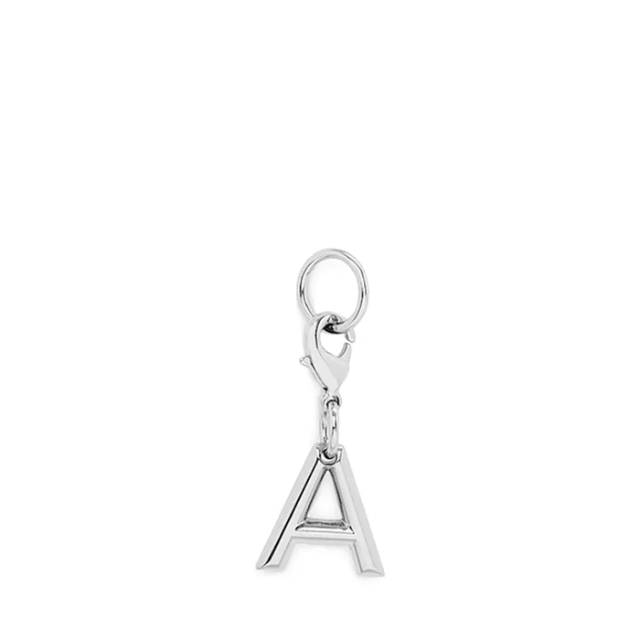 Charm Letter A Silver Color Women Lancel Charms Charm Letter A Silver Color Women Lancel Charms