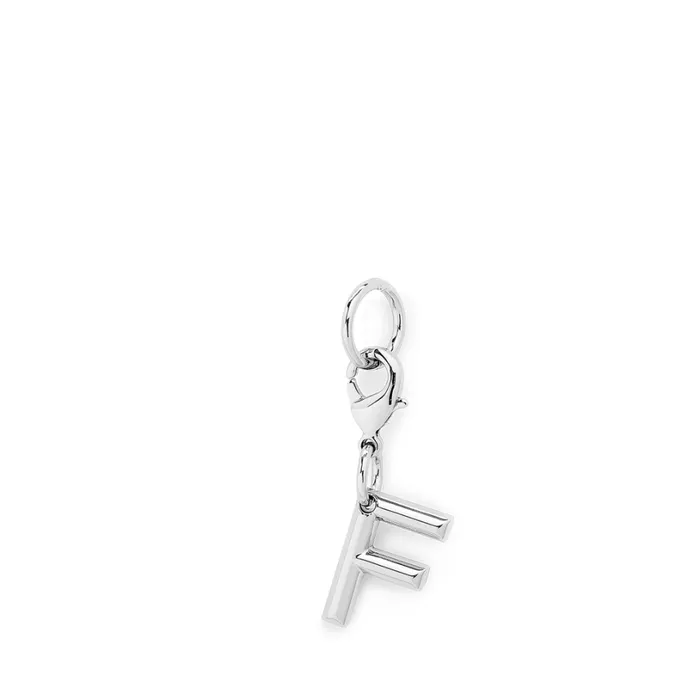 Charm Letter F Silver Color Women Lancel Charms