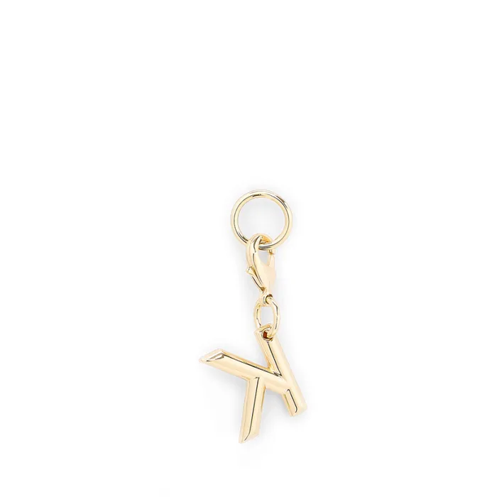 Charm Letter K Gold Color Women Lancel Charms Charm Letter K Gold Color Women Lancel Charms