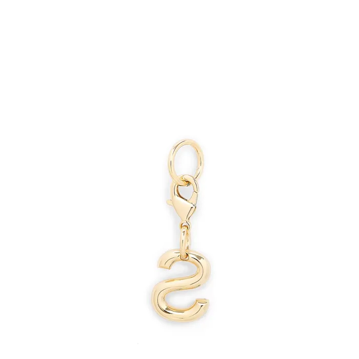 Charm Letter S Gold Color Women Lancel Charms Charm Letter S Gold Color Women Lancel Charms