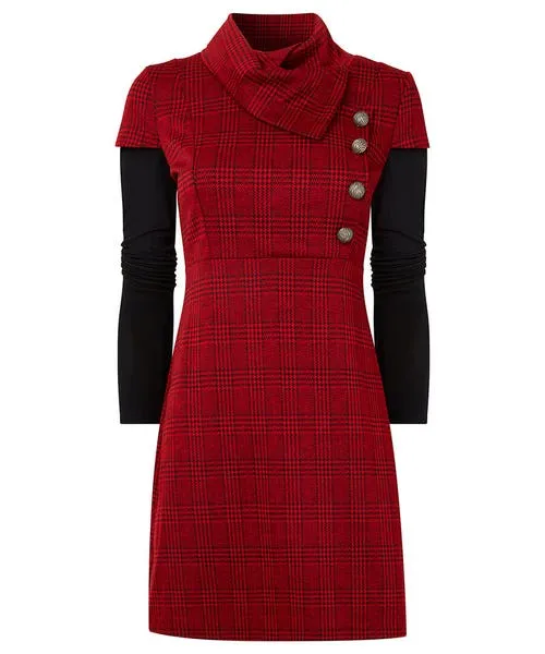 Check It Out Tunic Red Tops Tunics and Blouses Joebrowns Apparel