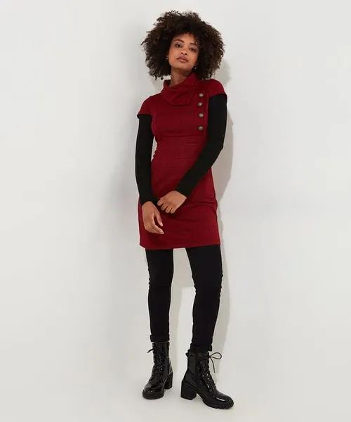 Check It Out Tunic Red Tops Tunics and Blouses Joebrowns Apparel