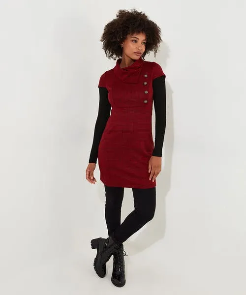 Check It Out Tunic Red Tops Tunics and Blouses Joebrowns Apparel