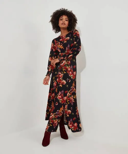 Chloe Jersey Dress Black Petite Collection Joebrowns Apparel