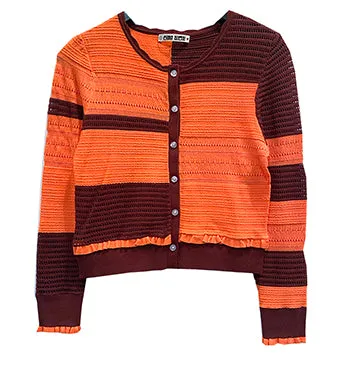 Ciao Lucia Cardigans Vedetta Cardigan Eggplant 8211 Women