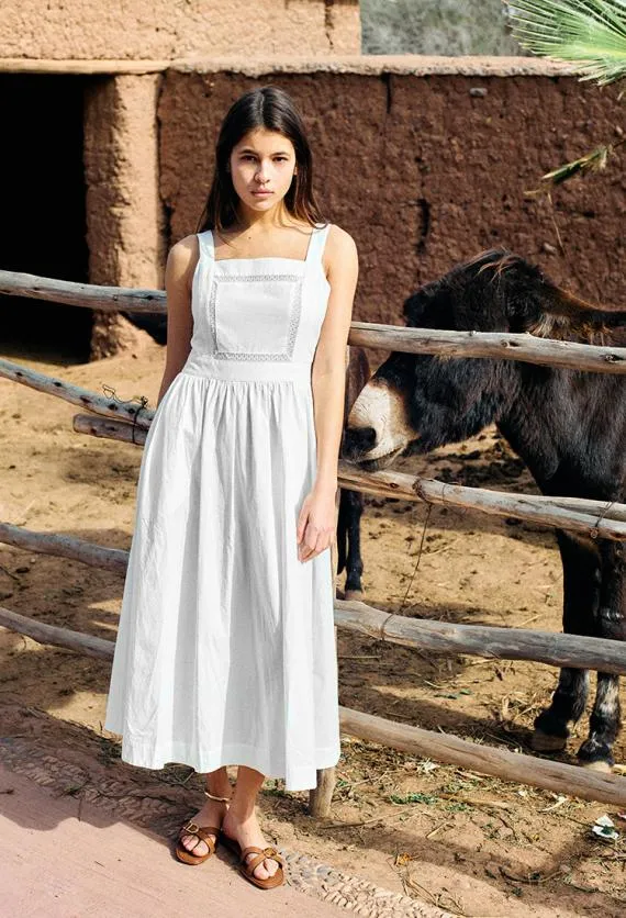 Ciao Lucia Long Dresses Freja Dress White 8211 Women