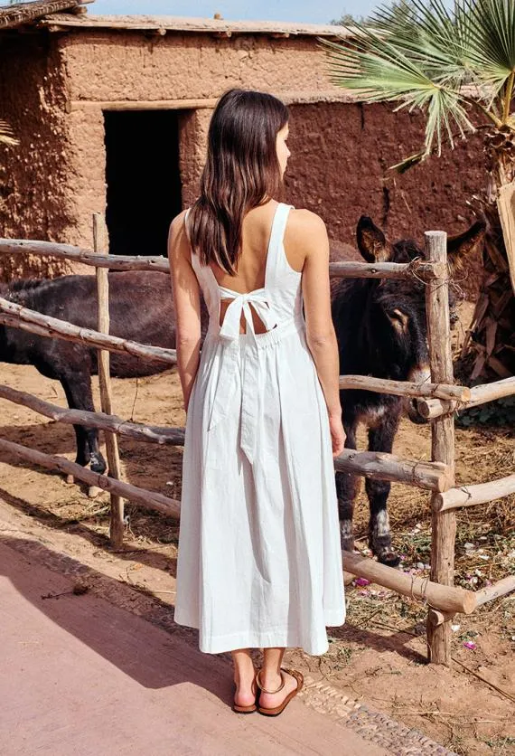 Ciao Lucia Long Dresses Freja Dress White 8211 Women