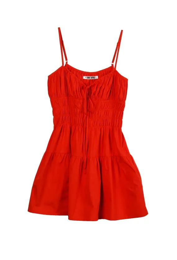 Ciao Lucia Mini Dresses Caserto Dress Rosso 8211 Women