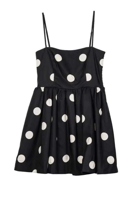 Ciao Lucia Mini Dresses Nadine Polka Dot Mini Dress 8211 Women