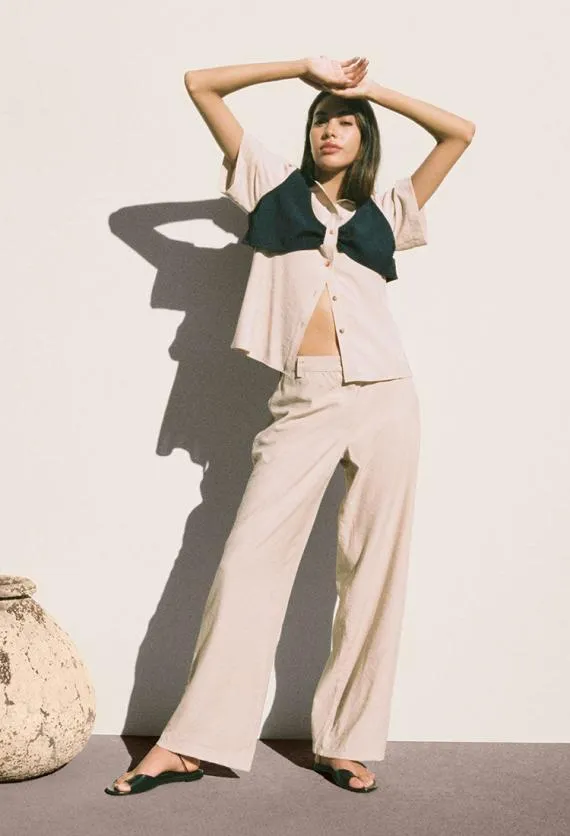 Ciao Lucia Pants Enzo Pant Taupe 8211 Women