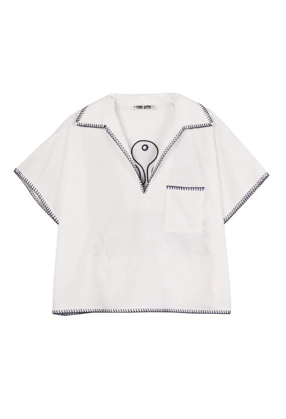 Ciao Lucia Short Sleeve Tops Cesar Top Medallion 8211 Women