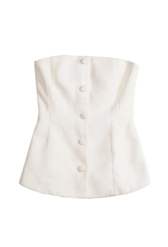 Ciao Lucia Sleeveless Tops Ottavia Top White 8211 Women