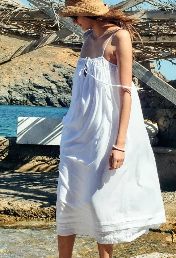 Ciao Lucia White Dresses Agostina Dress White 8211 Women