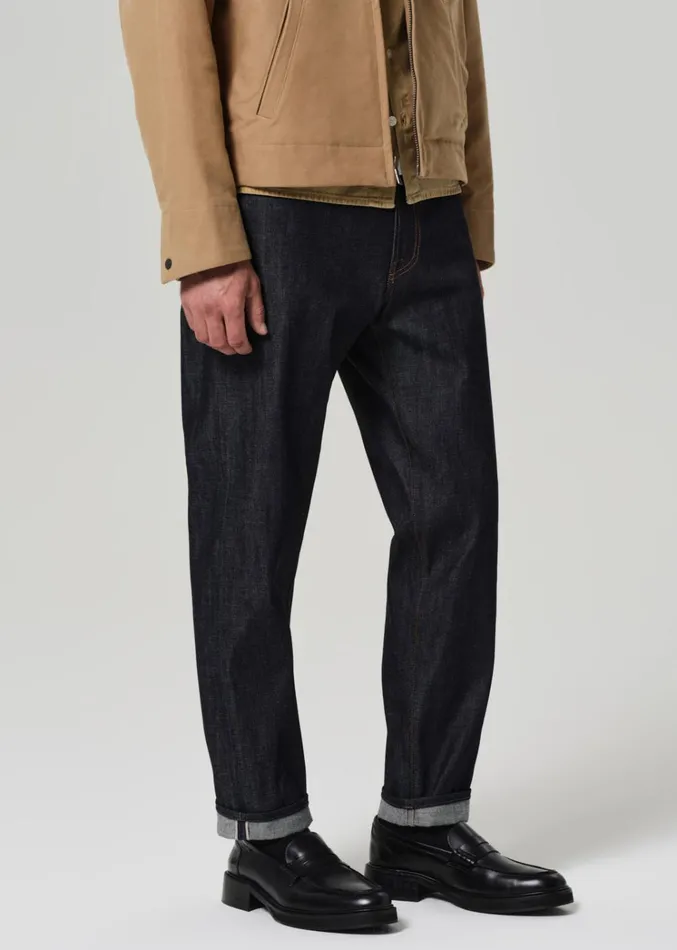 Citizens Of Humanity Ando Relaxed Japanese Selvedge In Raw Selvedge Men Jeans