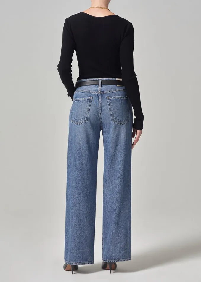 Citizens Of Humanity Annina High Rise Wide Leg 30034 In Siesta Women Jeans