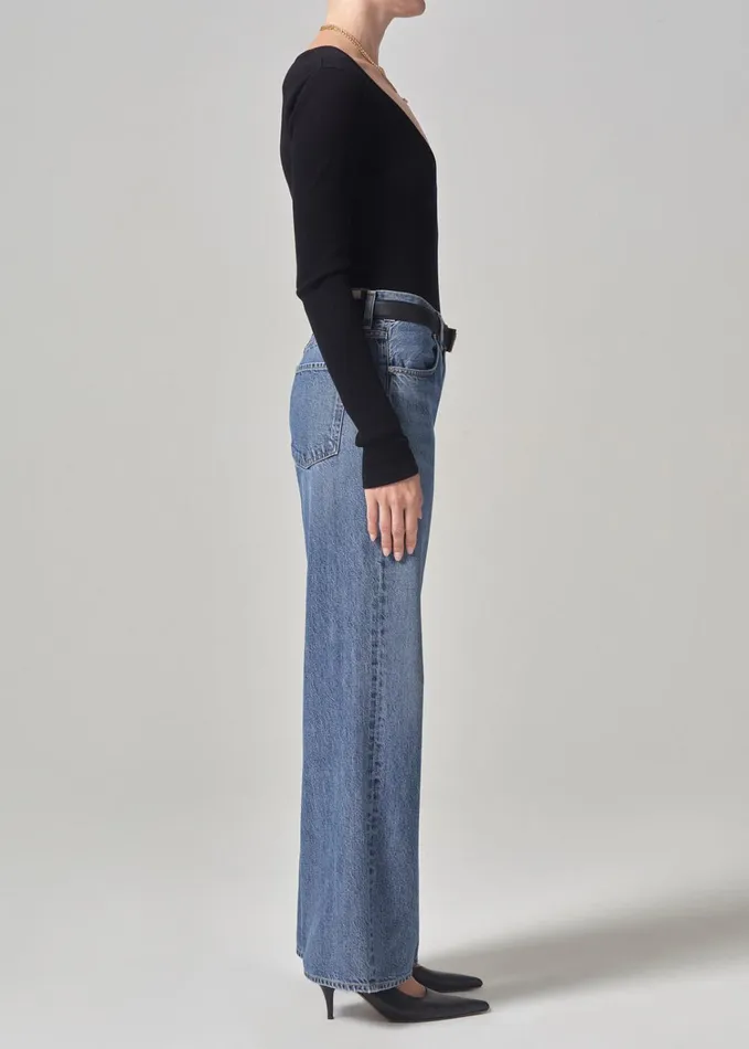 Citizens Of Humanity Annina High Rise Wide Leg 30034 In Siesta Women Jeans