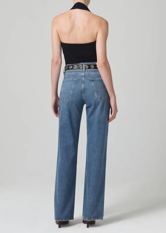 Citizens Of Humanity Annina High Rise Wide Leg 33034 In Starsign Women Jeans