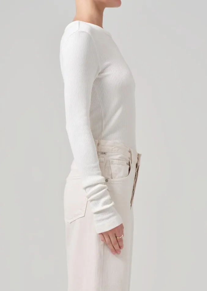 Citizens Of Humanity Bina Crewneck In Pashmina Women Tops