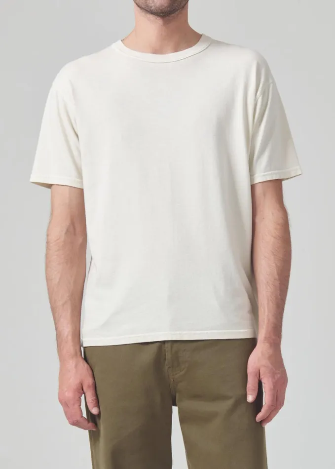 Citizens Of Humanity Box Tee In Naturaline Men Shirts