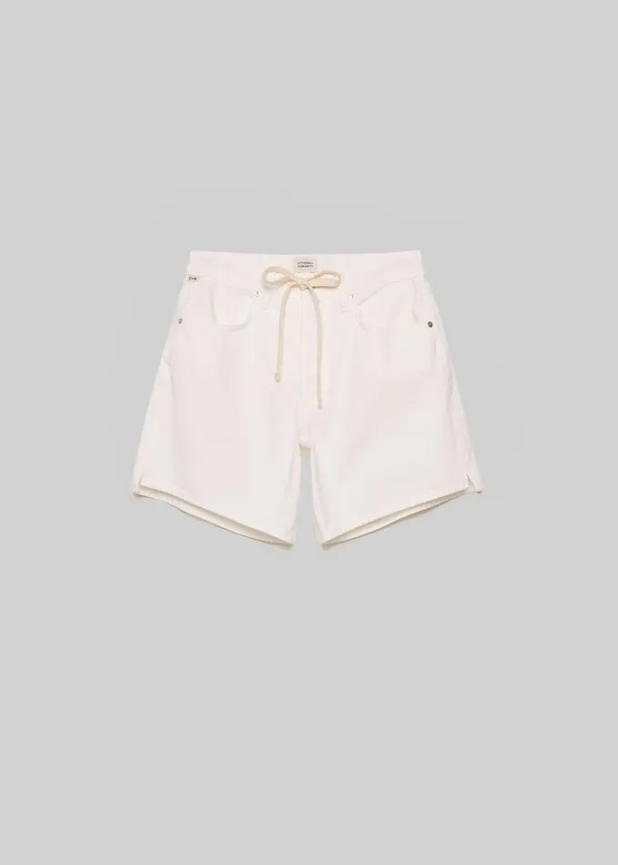 Citizens Of Humanity Brynn Drawstring Short In Fresco Women Shorts and Skirts