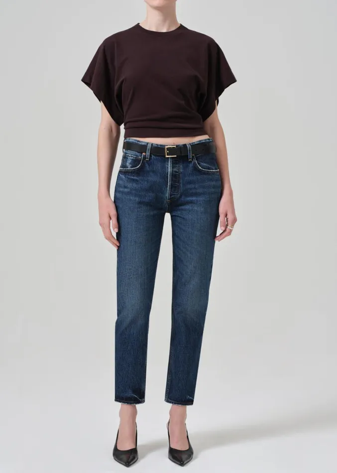 Citizens Of Humanity Charlotte High Rise Straight In Pedestal Women Jeans