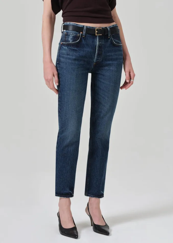 Citizens Of Humanity Charlotte High Rise Straight In Pedestal Women Jeans